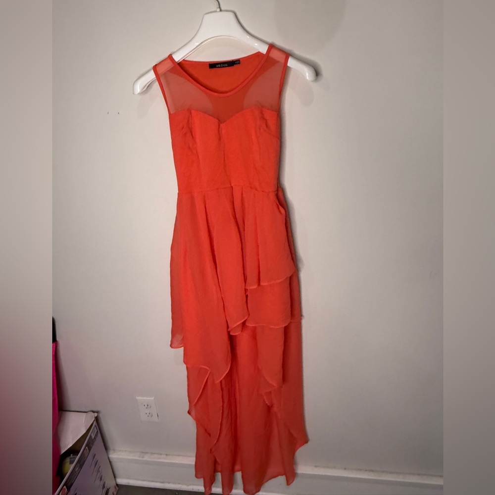 Ark & Co Bold Coral Dress